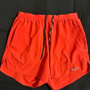 Nike Bright Red Running Shorts